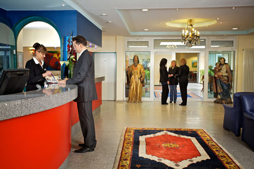 Eingangsbereich Hotel Königshof